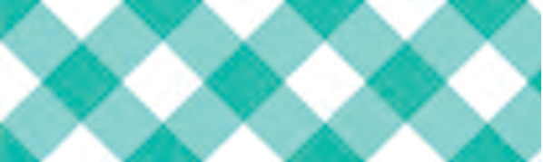 Muster des mt Washi-Tapes Thick checkered green: große grüne und türkisfarbene Karos auf hellem Hintergrund