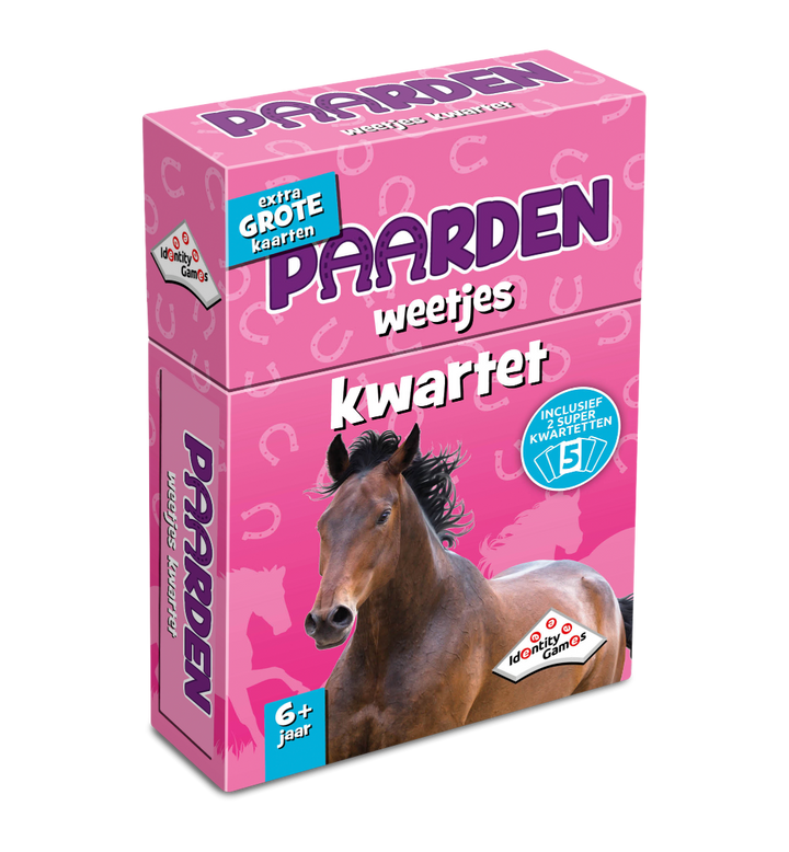 Boîte du jeu de familles Identity Games Chevaux
