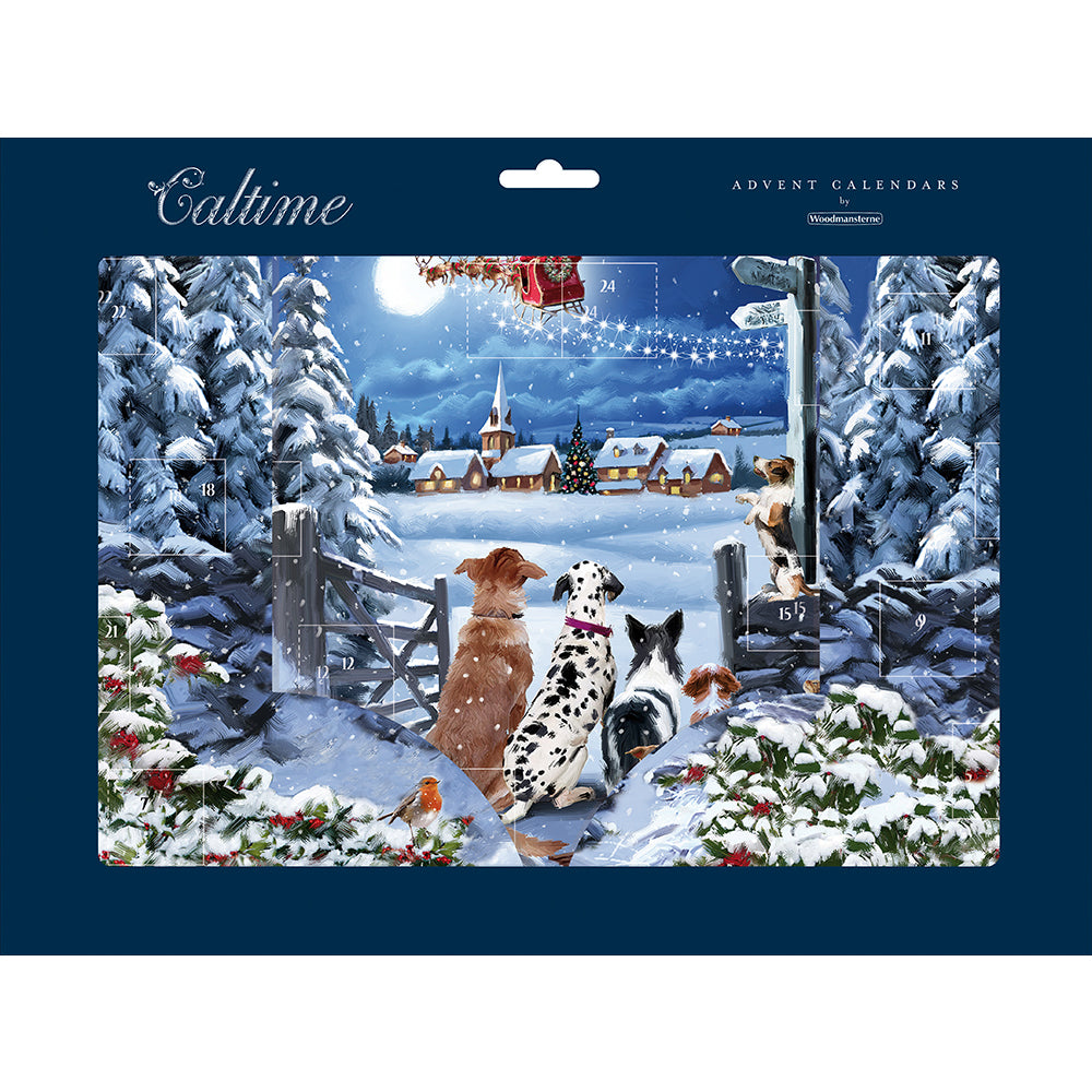 Caltime | 3D-adventskalender | Kersttafereel in het bos