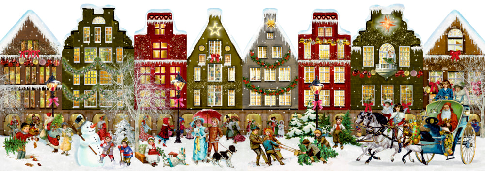 Adventskalender | Nostalgische huizen