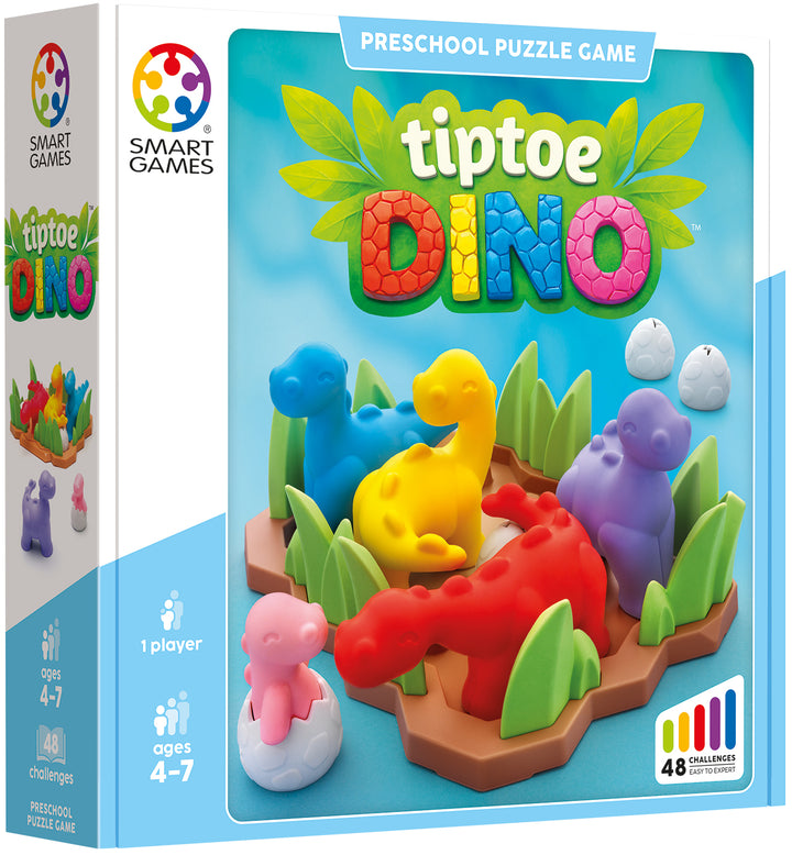 Boîte de Smartgames Tiptoe Dino