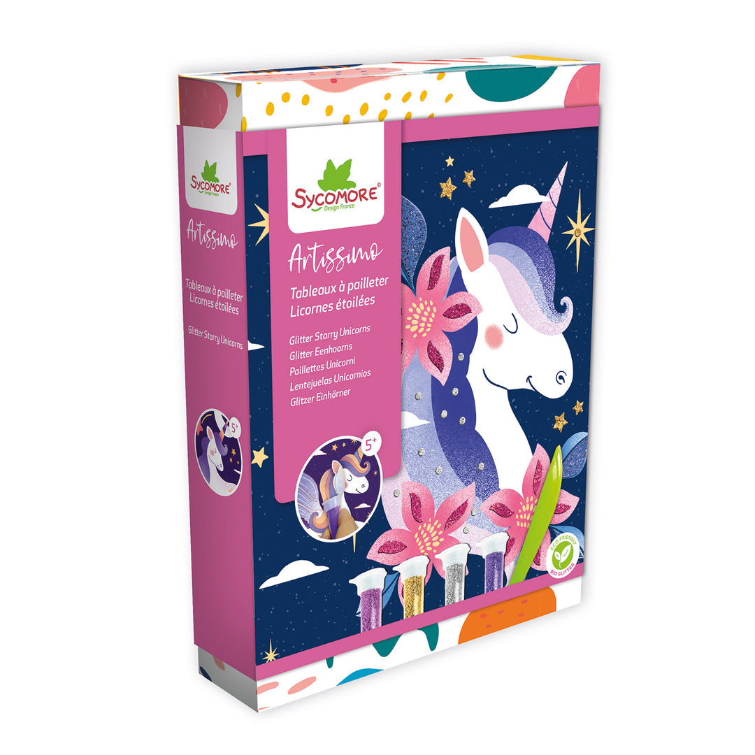 Sycomore | Artissimo Glitter Boards | Unicorns | 7+