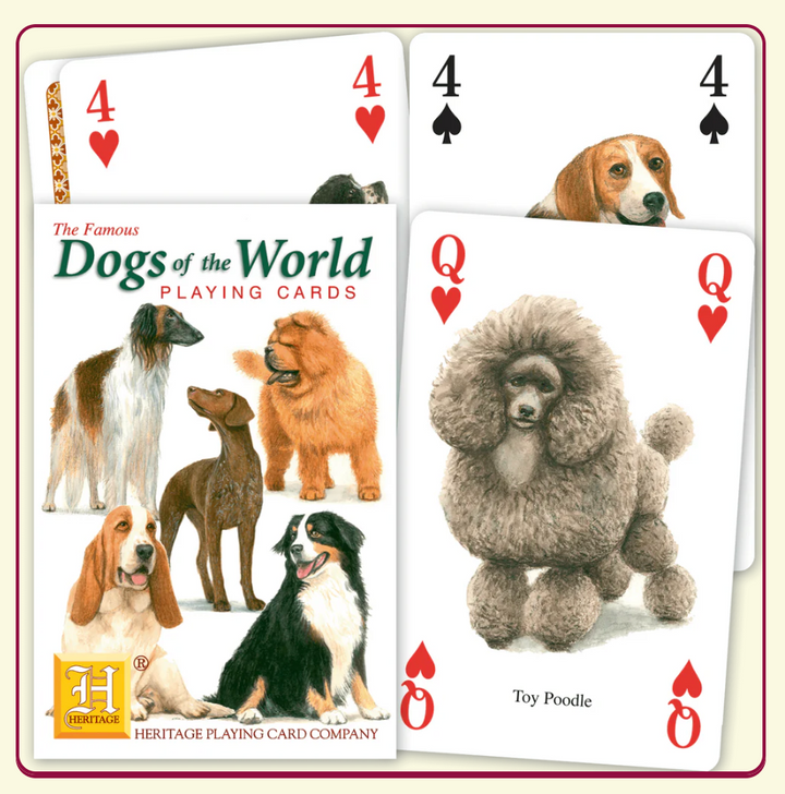 Heritage Playing Cards | Speelkaarten | Dogs Of The World