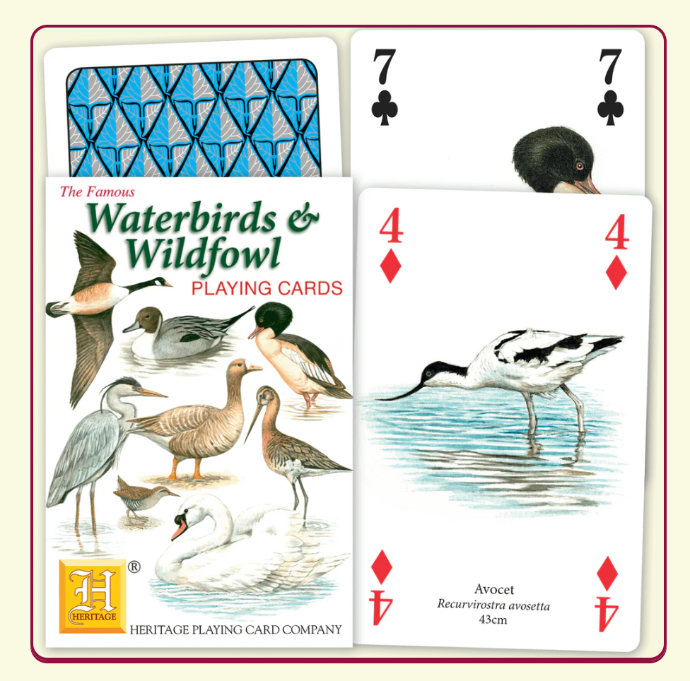 Heritage Playing Cards | Speelkaarten | Waterbirds &amp; Wildfowl