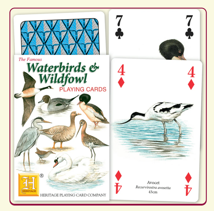 Heritage Playing Cards | Speelkaarten | Waterbirds &amp; Wildfowl