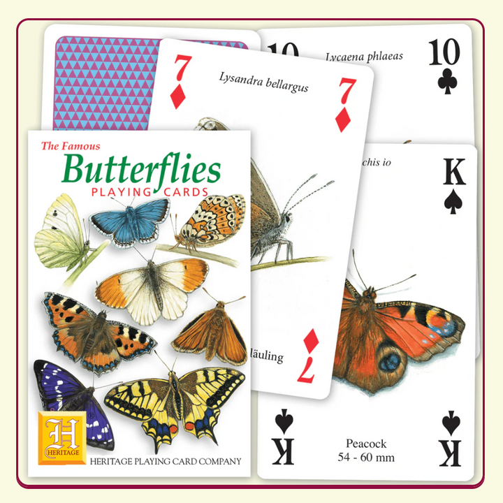 Heritage Playing Cards | Speelkaarten | Butterflies