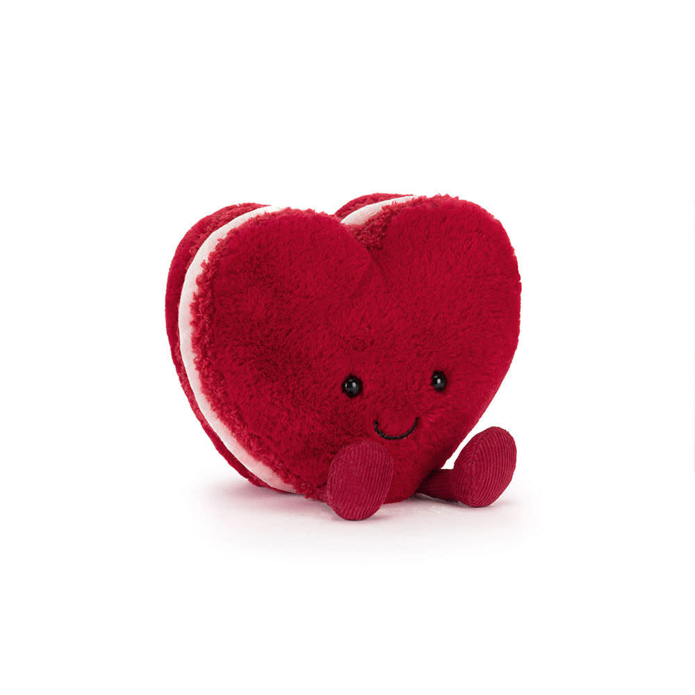 Jellycat | Amuseables Arlette Heart Macaron | 13 cm