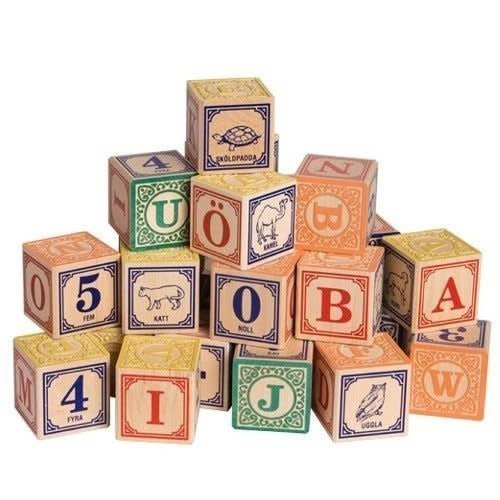 Alfabet blokken Swedish ABC Blocks 2+ - Kleine Eland