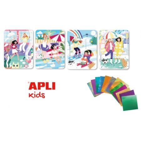 Apli Kids Metallic Transfer Fashion 5+ - Kleine Eland