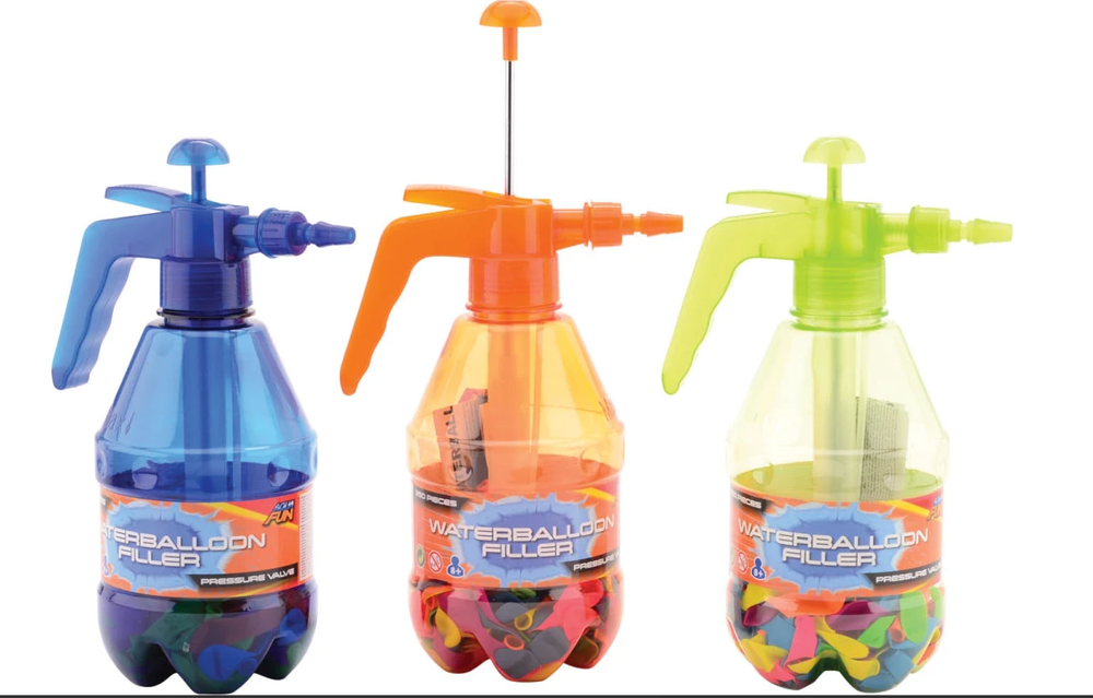 Aqua Fun | Waterballonvuller | plus 250 neon waterbommen | 8+ - Kleine Eland