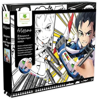 Sycomore | Tekenworkshop Artissimo | 8 Markers | 20 Layout Paper | 10+