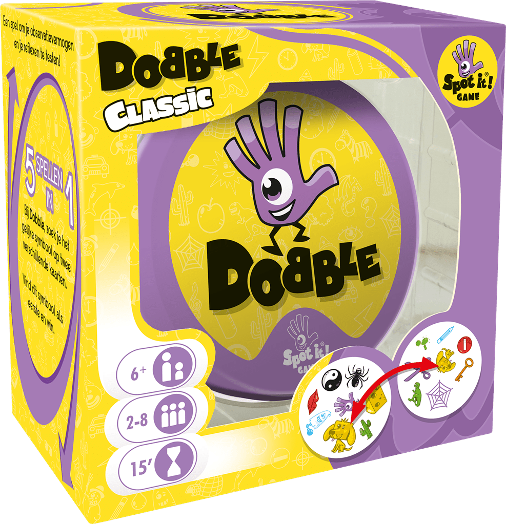 Asmodee | Dobble | Classic | NL | 6+ - Kleine Eland