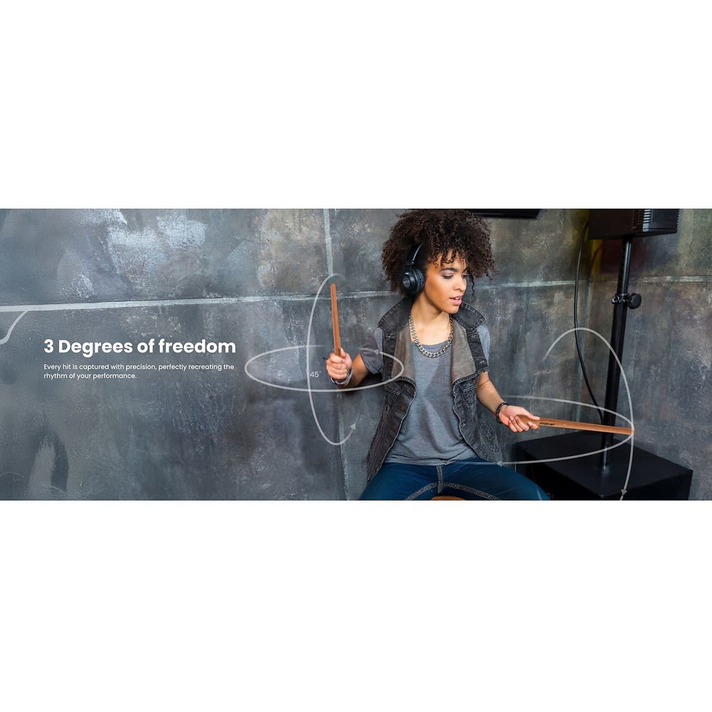 AeroBand | PocketDrum 2 MAX | Draagbaar Elektronisch Drumstel