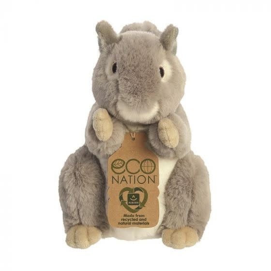 Aurora | Eco Nation | Grijze Eekhoorn | 20,5 cm | 0+ - Kleine Eland