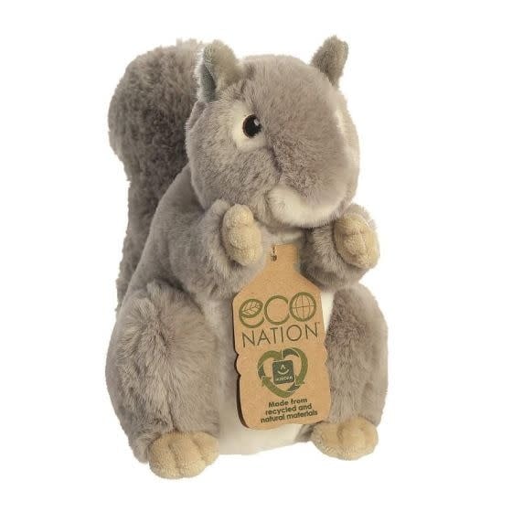 Aurora | Eco Nation | Grijze Eekhoorn | 20,5 cm | 0+ - Kleine Eland