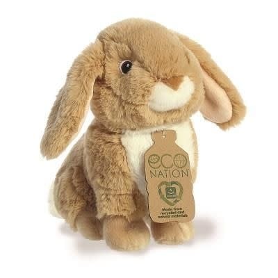 Aurora | Eco Nation | Langoor Konijn | 23 cm | 0+ - Kleine Eland