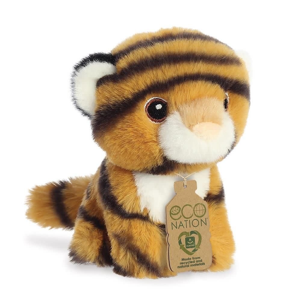 Aurora | Eco Nation | Mini Tijger | 13 cm | 0+ - Kleine Eland