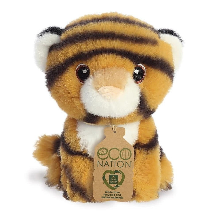 Aurora | Eco Nation | Mini Tijger | 13 cm | 0+ - Kleine Eland
