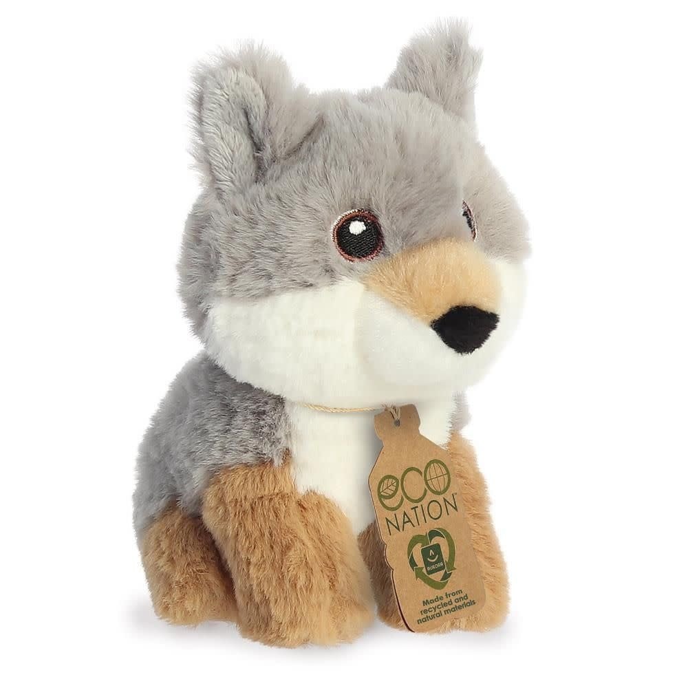 Aurora | Eco Nation | Mini Wolf | 13 cm | 0+ - Kleine Eland