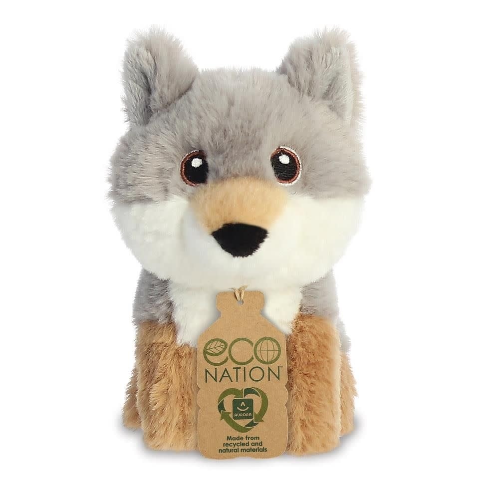 Aurora | Eco Nation | Mini Wolf | 13 cm | 0+ - Kleine Eland