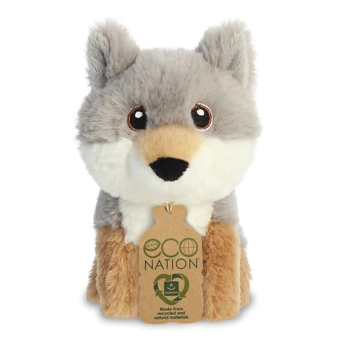 Aurora | Eco Nation | Mini Wolf | 13 cm | 0+ - Kleine Eland