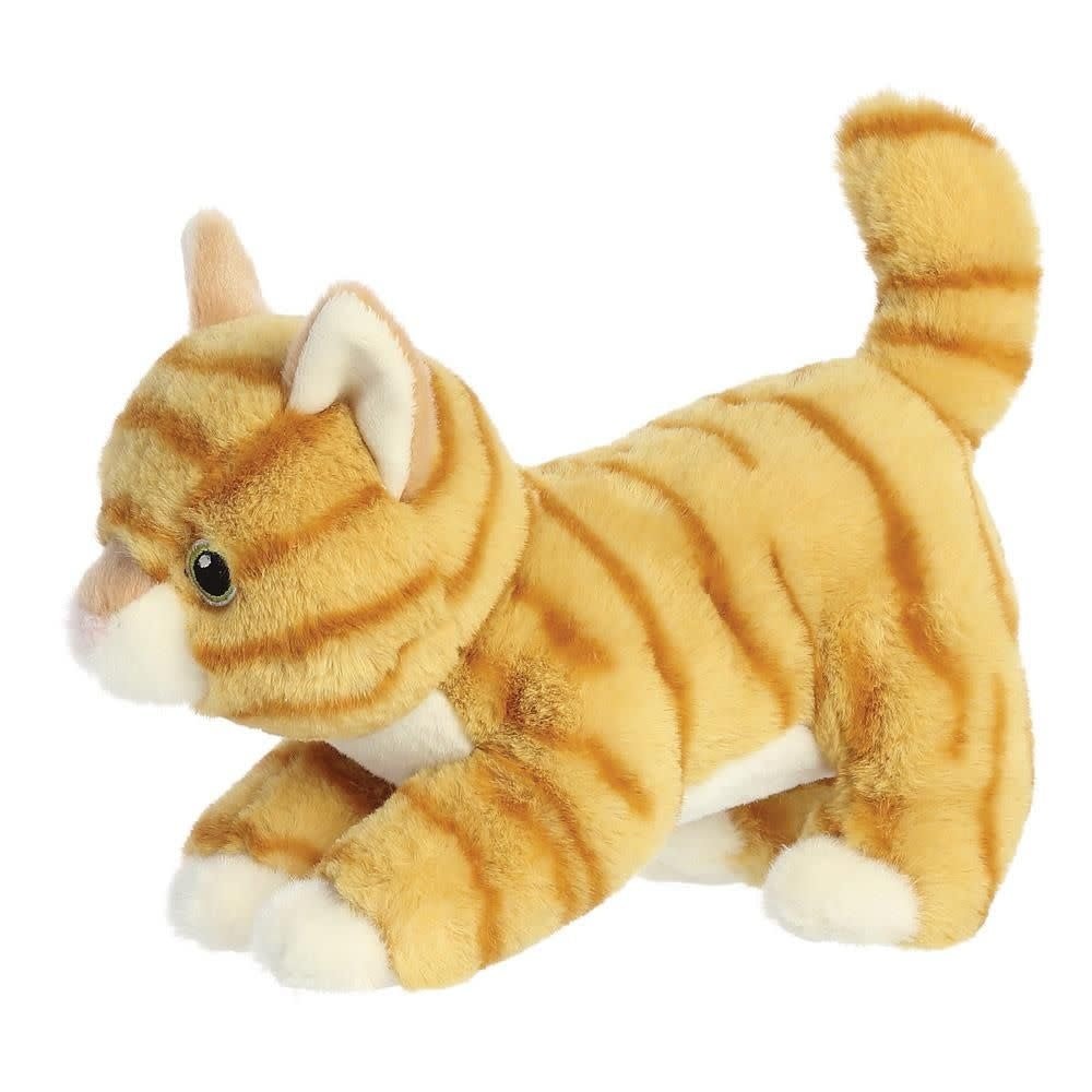 Aurora | Eco Nation | Oranje Kat | 21 cm | 0+ - Kleine Eland
