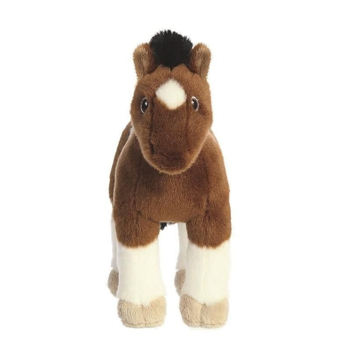 Aurora | Eco Nation | Paard | bruin/wit | 28 cm | 0+ - Kleine Eland