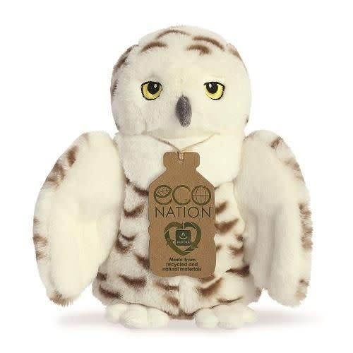 Aurora | Eco Nation | Sneeuwuil | 20 cm | 0+ - Kleine Eland