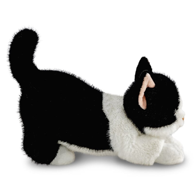 Aurora | Luxe Boutique | Borealis | Domino Tuxedo Kat | 31 cm | 0+ - Kleine Eland