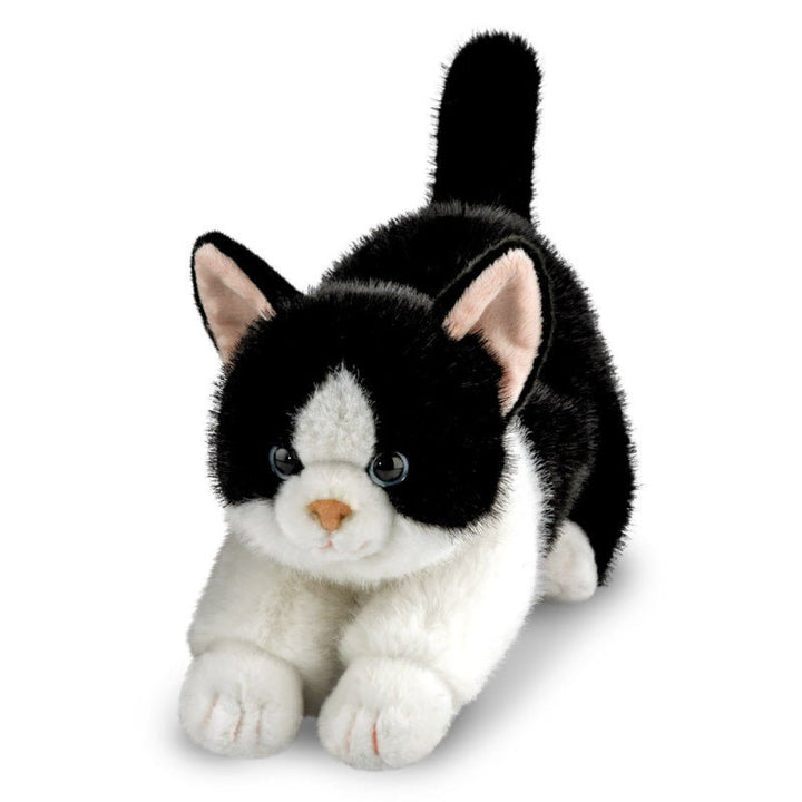 Aurora | Luxe Boutique | Borealis | Domino Tuxedo Kat | 31 cm | 0+ - Kleine Eland
