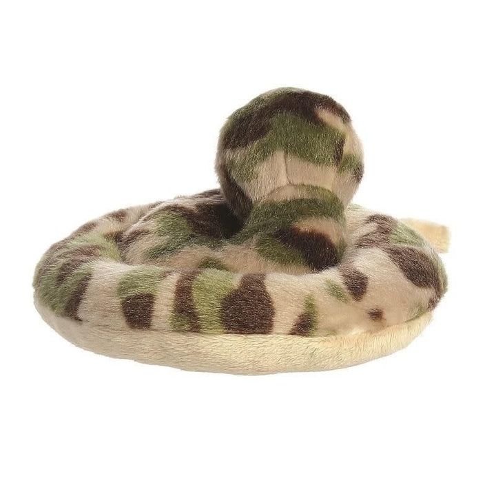 Aurora | Mini Flopsie | Ratelslang | Groen | 20 cm | 0+ - Kleine Eland