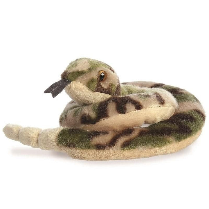 Aurora | Mini Flopsie | Ratelslang | Groen | 20 cm | 0+ - Kleine Eland