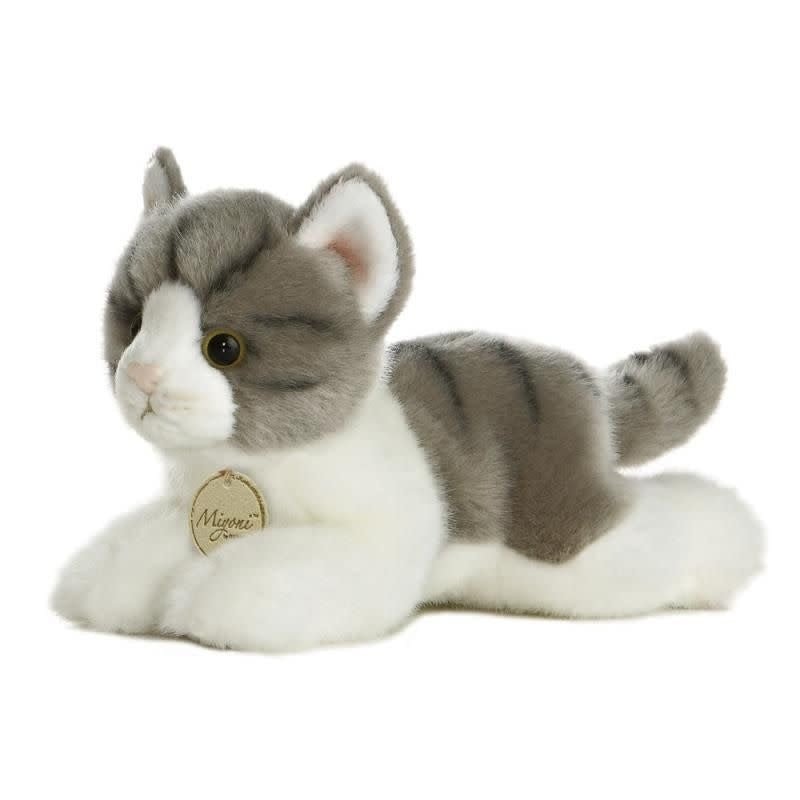Aurora | MiYoni | Grijze Kat | 20 cm | 0+ - Kleine Eland