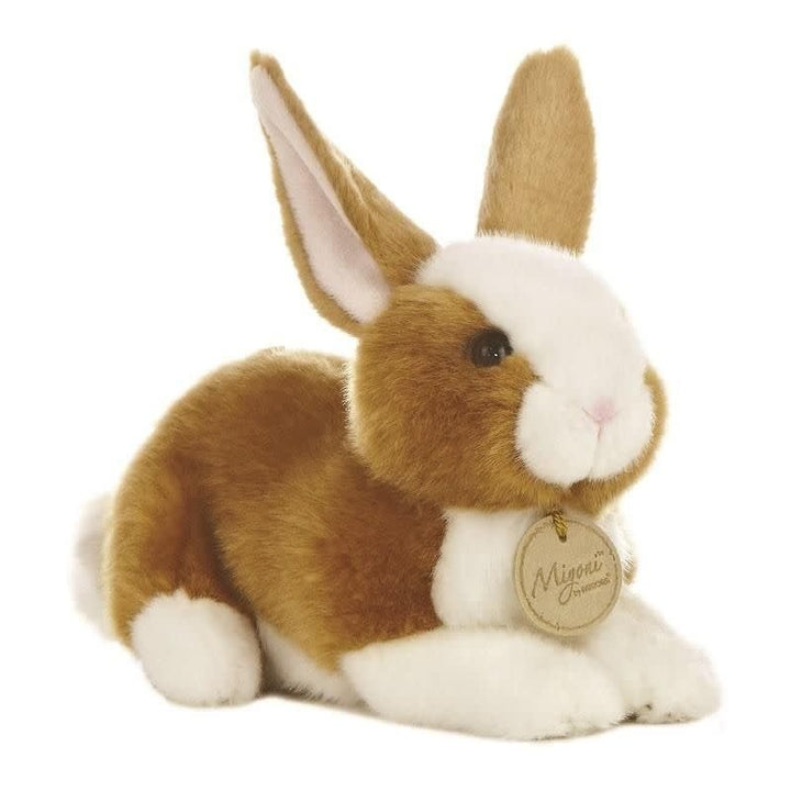 Aurora | MiYoni | Konijn | Bruin/wit | 20 cm | 0+ - Kleine Eland