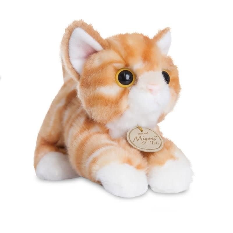 Aurora | MiYoni | Oranje Kat | 20 cm | 0+ - Kleine Eland