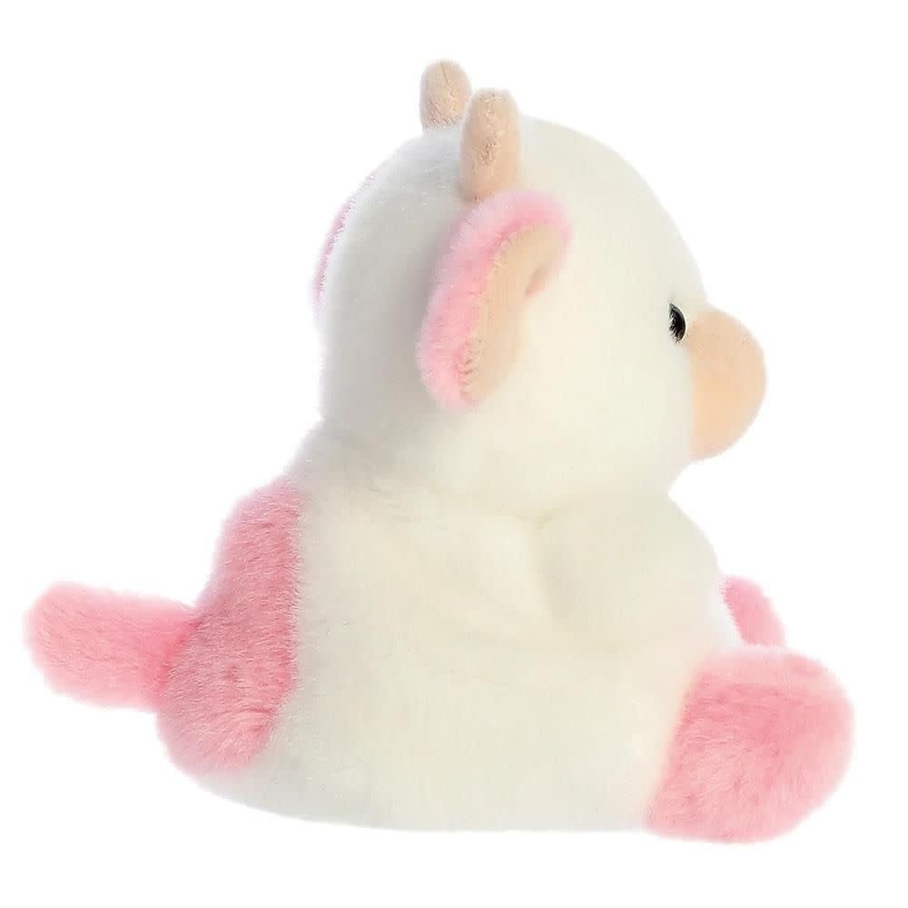 Aurora | Palm Pals | Aardbei Koe | 13 cm | 0+ - Kleine Eland