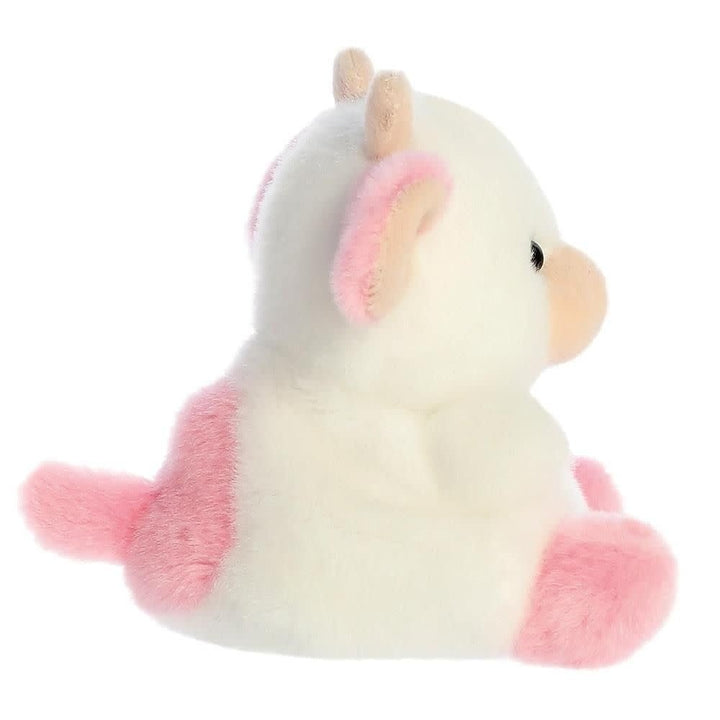 Aurora | Palm Pals | Aardbei Koe | 13 cm | 0+ - Kleine Eland