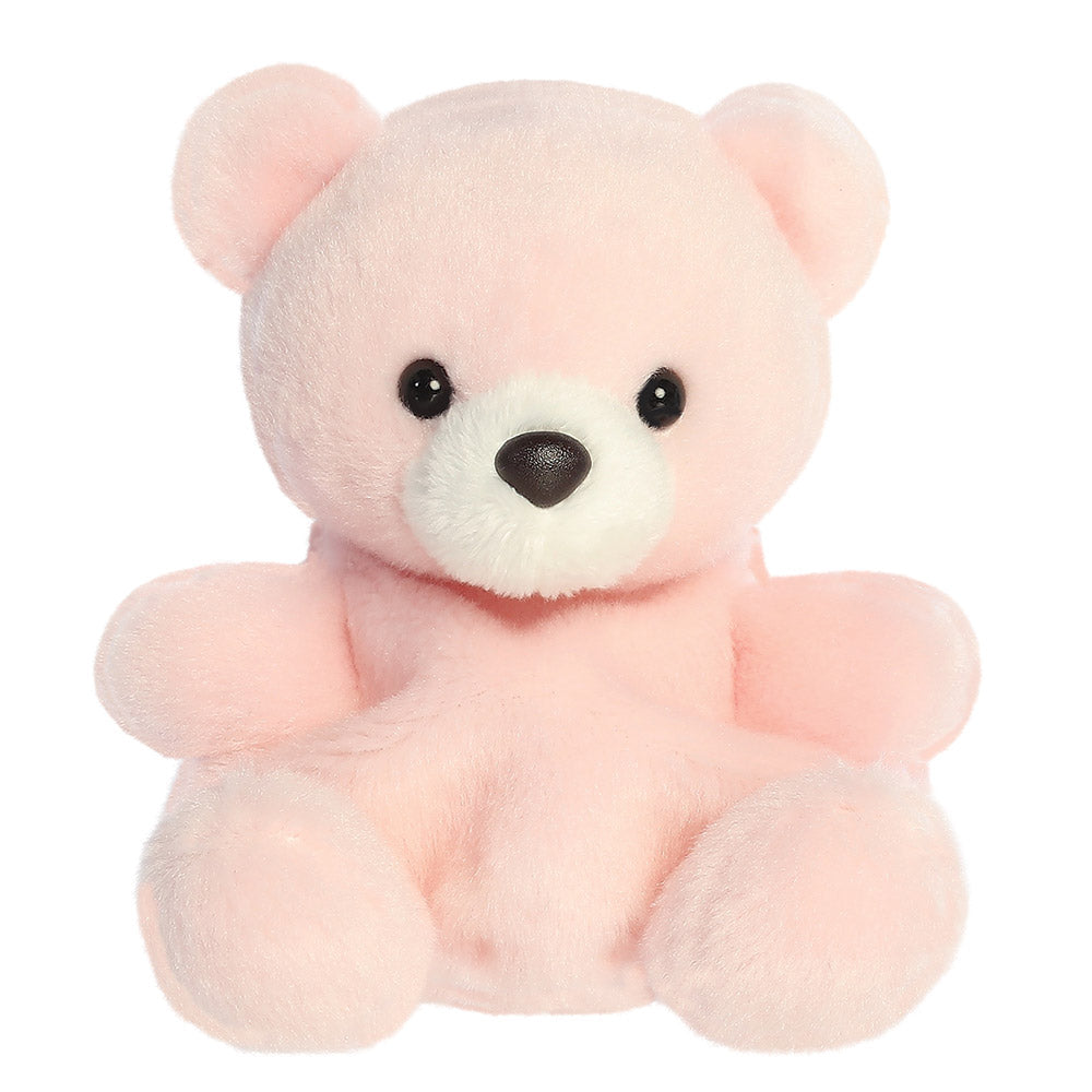 Aurora Palm Pals Bailey Babybeer roze knuffel 13 cm