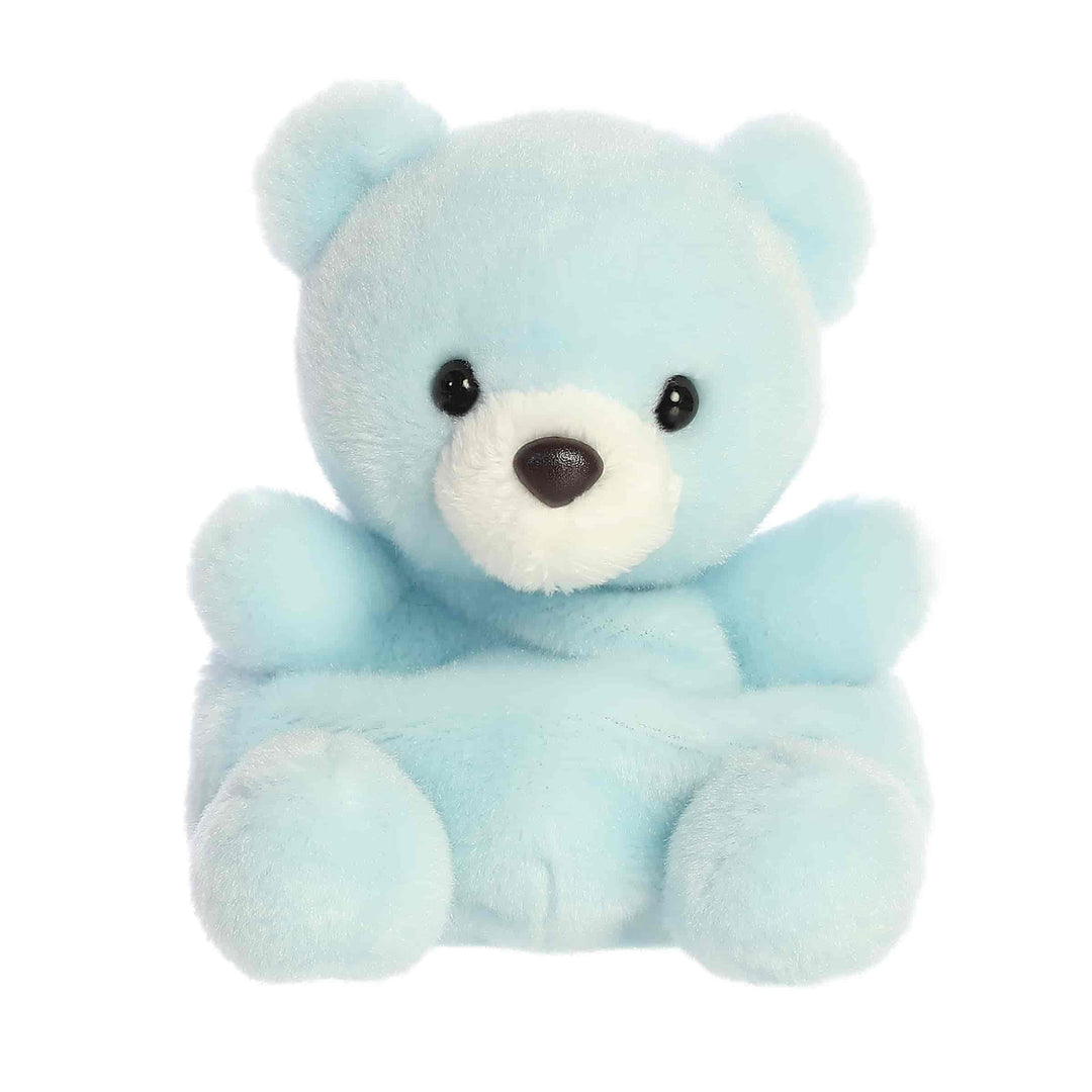 Aurora Palm Pals Benny Babybeer blauw knuffel 13 cm