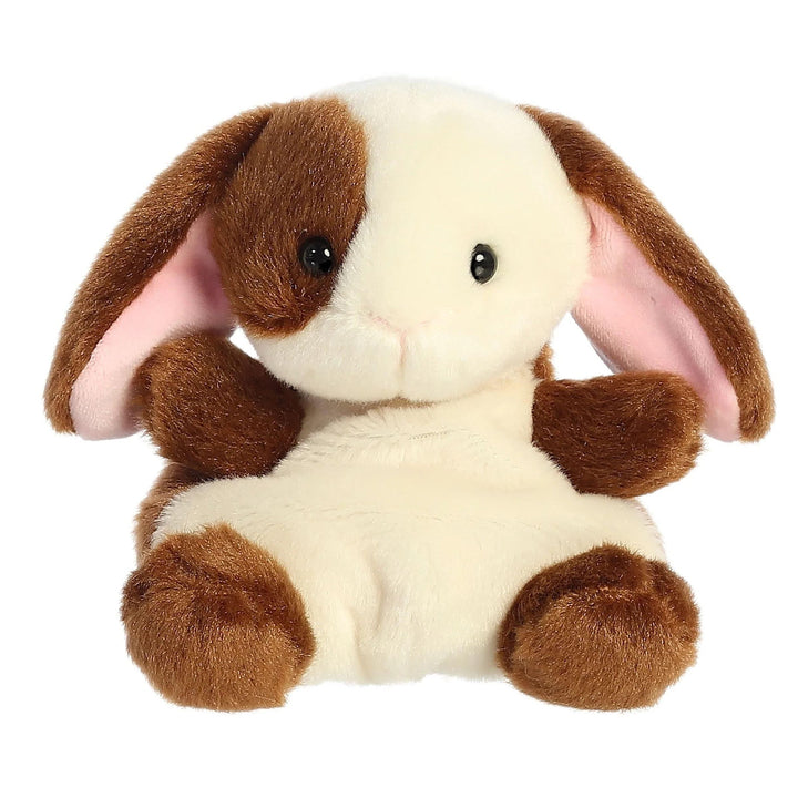 Aurora | Palm Pals | Bruin - wit Konijn | 13 cm | 0+ - Kleine Eland
