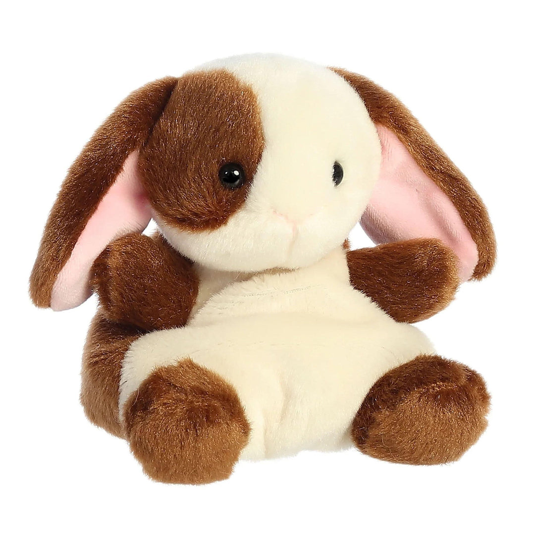Aurora | Palm Pals | Bruin - wit Konijn | 13 cm | 0+ - Kleine Eland