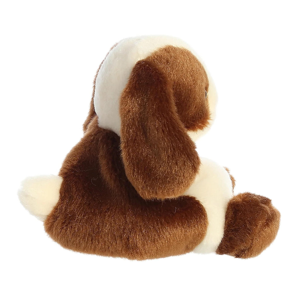 Aurora | Palm Pals | Bruin - wit Konijn | 13 cm | 0+ - Kleine Eland