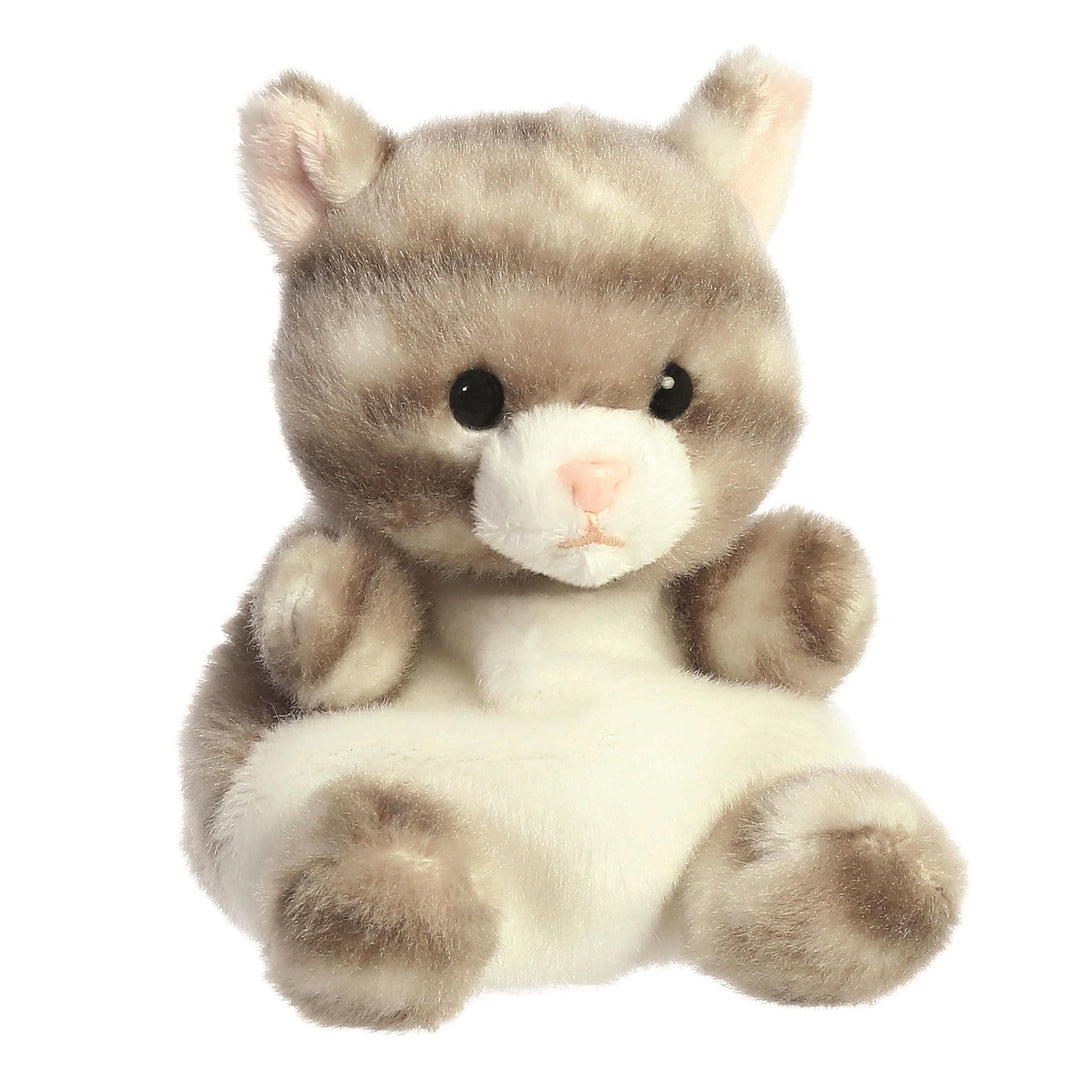 Aurora | Palm Pals | Grijze Kat | 13 cm | 0+ - Kleine Eland