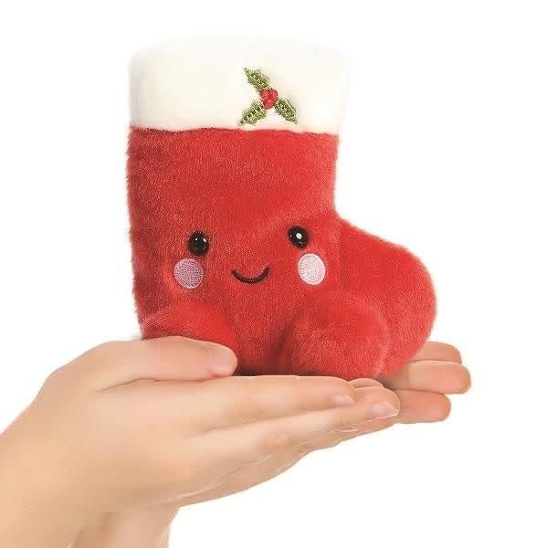 Aurora | Palm Pals | Kerst | Kerstsok | 13 cm | 0+ - Kleine Eland