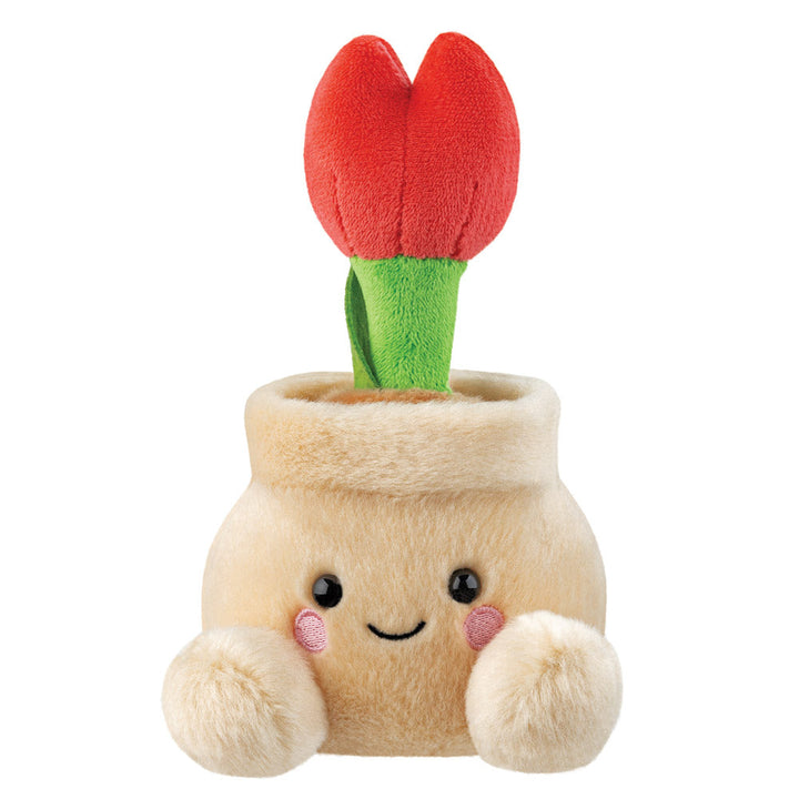 Aurora Palm Pals Lilybelle Tulp in Pot knuffel 13 cm