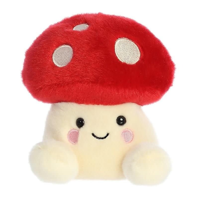 Aurora | Palm Pals | Paddestoel Rood met Witte Stippen | 13 cm | 0+ - Kleine Eland