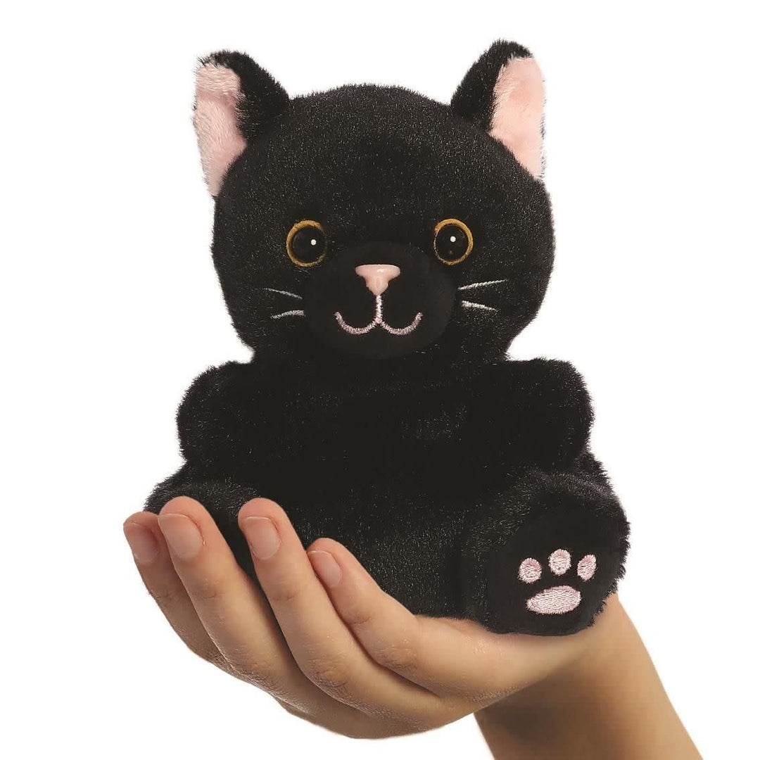 Aurora | Palm Pals | Zwarte Kat | 13 cm | 0+ - Kleine Eland