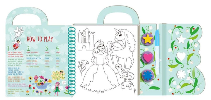 Avenir | Magic Water Painting | 4 in 1 Play | Fairy Tales | 3+ - Kleine Eland