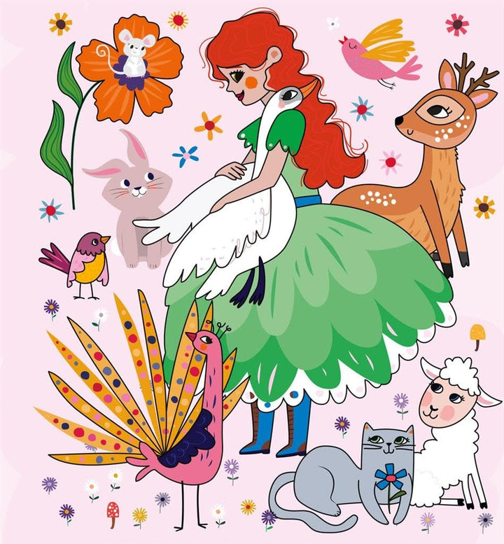 Avenir | Magic Water Painting | 4 in 1 Play | Fairy Tales | 3+ - Kleine Eland