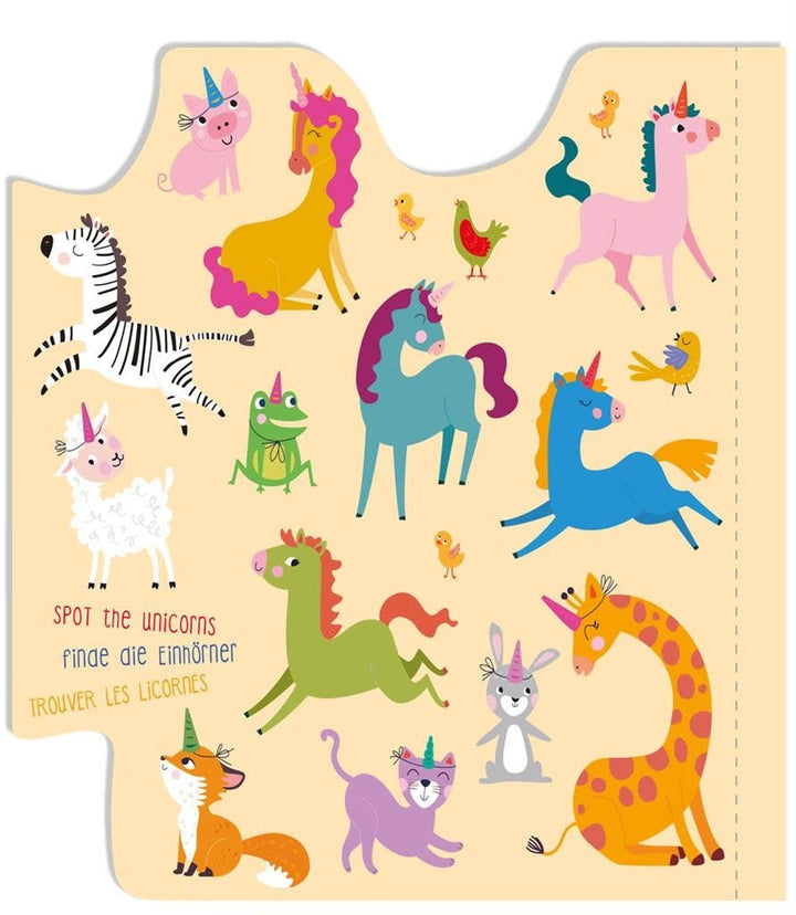 Avenir | Magic Water Painting | Eenhoorns | inclusief 87 Afneembare Stickers | 3+ - Kleine Eland